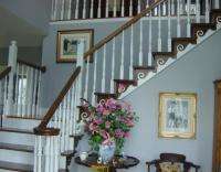 Two story foyer